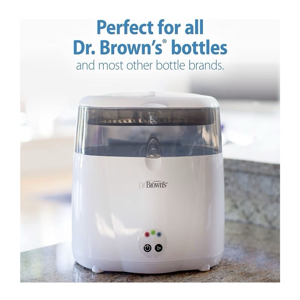 Dr. Brown’s Deluxe Electric Sterilizer for Baby Bottles pacifiers supplies etc